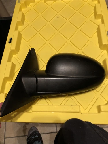 2000-2002 Daewoo Nubira LH Drivers Manual Remote Side View Mirror OEM Black