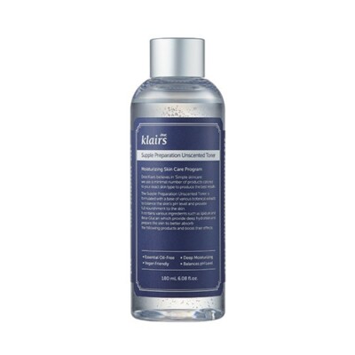 Dear, Klairs Supple Preparation Unscented Toner 180ml