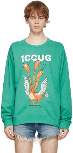 Gucci Green Freya Hartas Edition 'ICCUG 