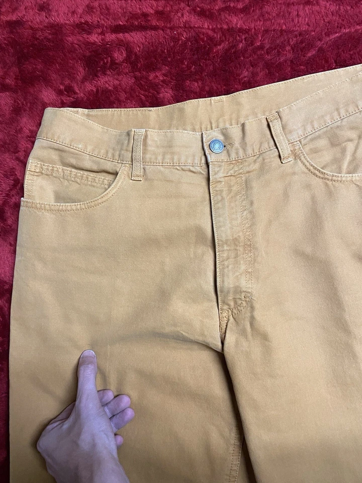 Jeans Loro Piana Talla 35 Algodón Pierna Recta Suave Hecho en Italia Lujo Y2K Foto 2 de 4