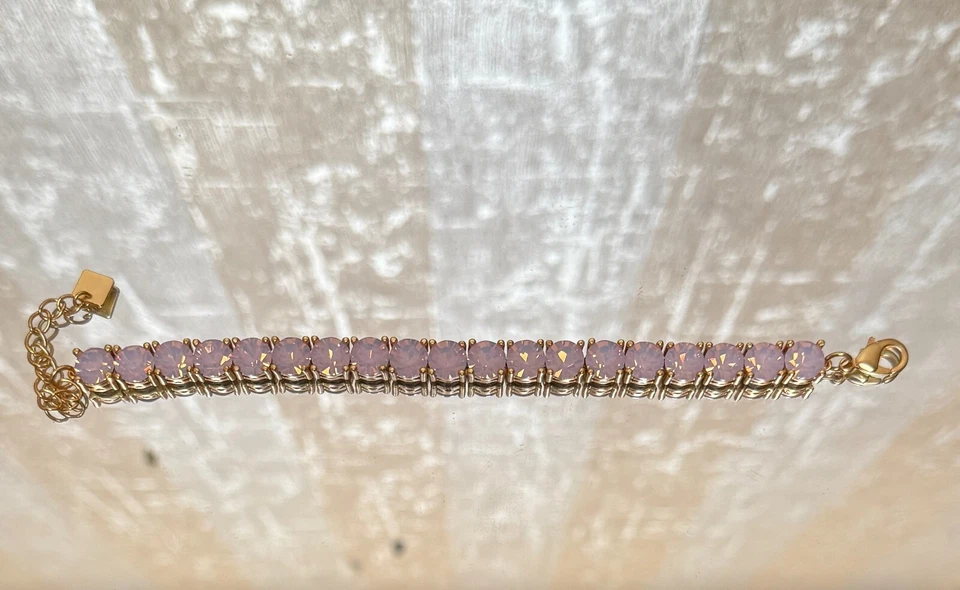 Pulsera Park Lane Impressions ópalo rosa en tono dorado Foto 4 de 4