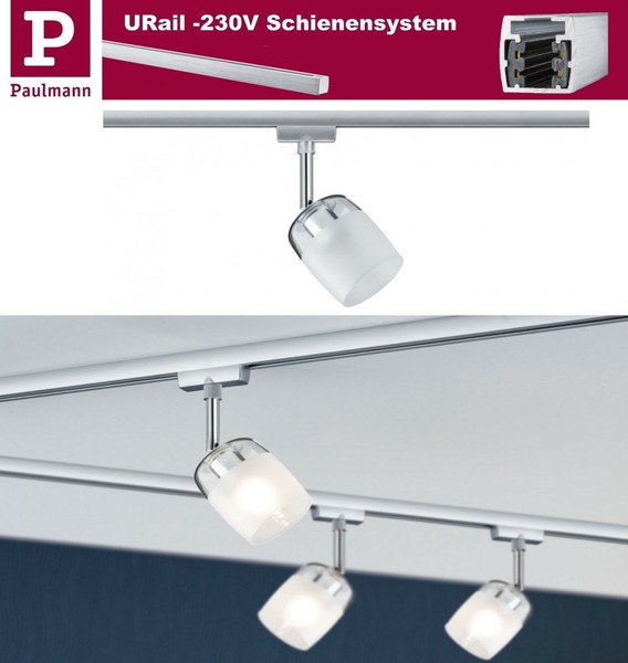 Paulmann Urail Spot Blossom Satin Glas Chrom Matt G9 230V Ohne Leuchtmittel-image