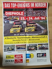 Plakat / Poster DTM 1994 Flugplatzrennen Diepholz,  unbeschädigt, guter Zustand!