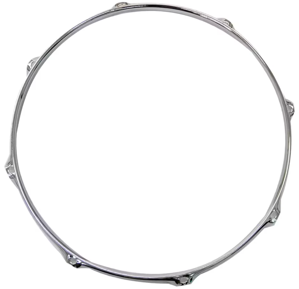 TAMA Japan Drums Drum Tom Steel Chrome Hoop Butter-side MFM14-8 / 14inch 8holes - Image 2 of 2