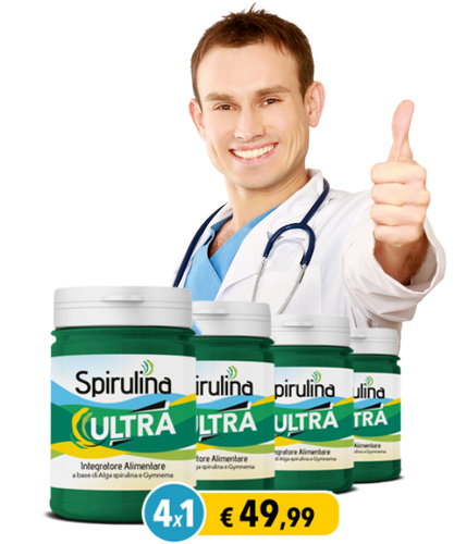 Spirulina Ultra ® ORIGINALE Integratore Dieta Brucia Grassi perdi peso 240 compr - Foto 2 di 4