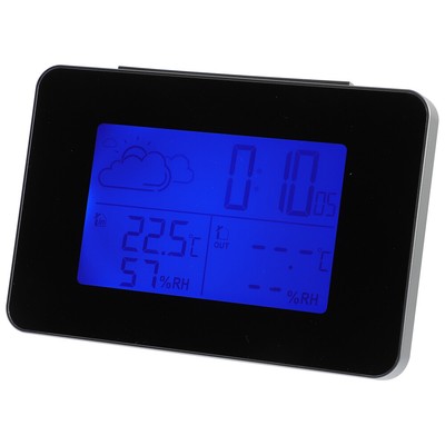  Multi-function Weather Clock Electronic Alarm Indoor Outdoor Temperature