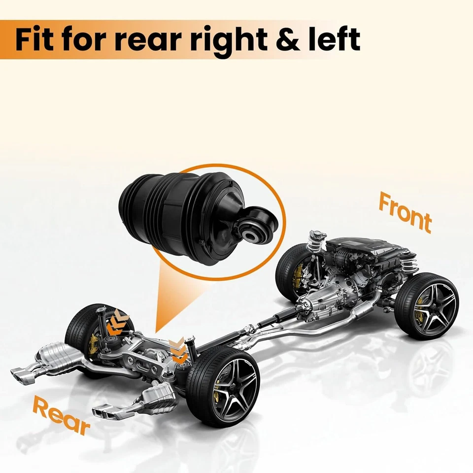 Rear Air Suspension Spring 4Matic 2113200925 For Mercedes-Benz E500 E550 CLS500 - Image 3 of 4