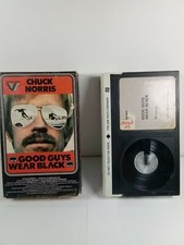 Good Guys Wear Black Beta Max Tape, 1977 Vestron Rare Collector's Item