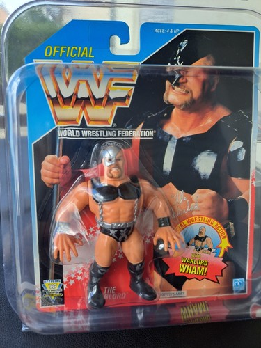 New listingWWF Hasbro MOC Warlord US Card ***C9.5*...