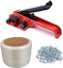 Composite Cord Strapping Kit Packing Tool Set, 1/2-3/4 Inch Cord Tensioner Strap