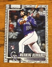 Topps 2026 Series 1 Warming Bernabel Rookie Card #55 Spring Training Insert card