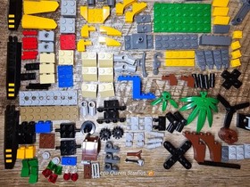 Lego 60158 City Jungle Cargo Helicopter Incomplete 