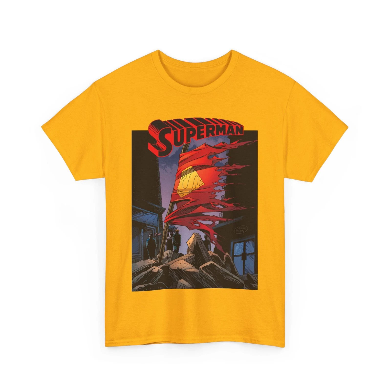 Death of Superman T-Shirt - DC Comics - Superman 75 - Doomsday Battle