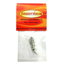 20 Brightvision FLAT HEAD Rivets For 1/64th Die-Cast Resto & Custom Projects