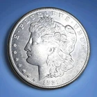 1921-S Morgan Silver Dollar $1 Business Strike 0.9 Fineness KM#110