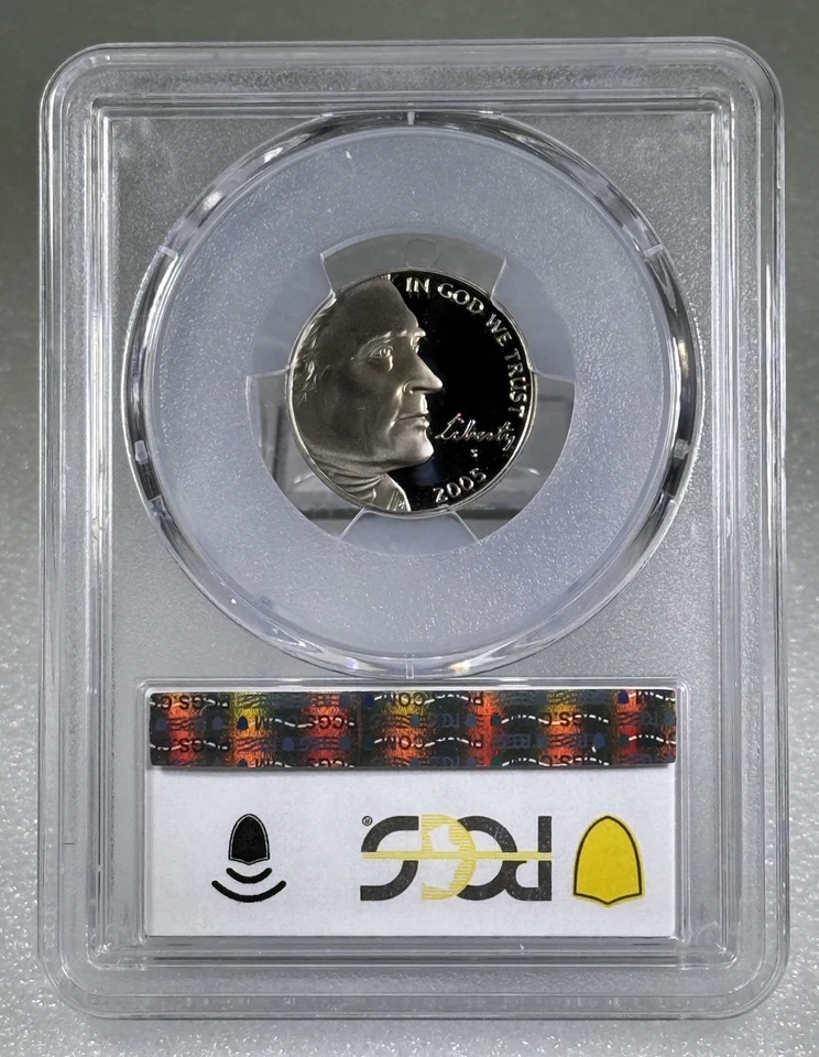 2005 - S Jefferson Nickel - PCGS PR70DCAM - Bison - Image 2 of 2