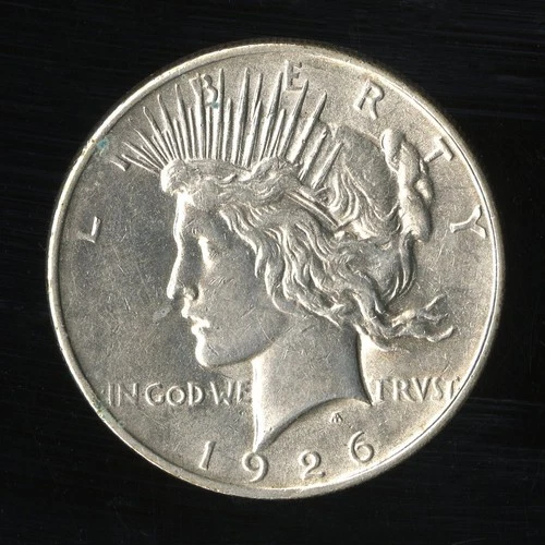 US Coin 1926 Peace Silver Dollar AU NO RESERVE!
