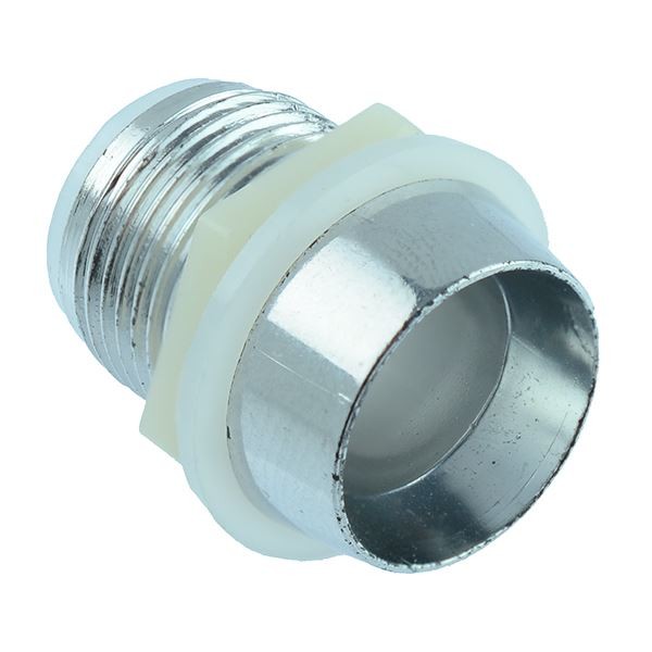 25x Chrome Plastic 10mm LED Bezel Clip Holder Mount
