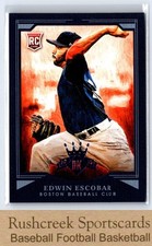 2015 Panini Diamond Kings #160 Edwin Escobar /99 RC Rookie Framed Blue