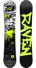 KIDS' RAVEN "CORE JUNIOR" BEGINNER ALL-MOUNTAIN SNOWBOARD - 130CM/51" LONG