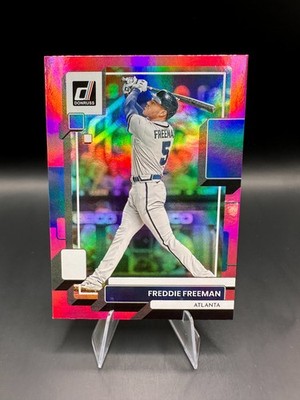 2022 Panini Donruss - Freddie Freeman #129 Holo Pink