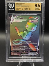 GEM MINT 2021 Sword & Shield Fusion Strike Mew VMAX Rainbow Rare #268 BGS 9.5 on eBay