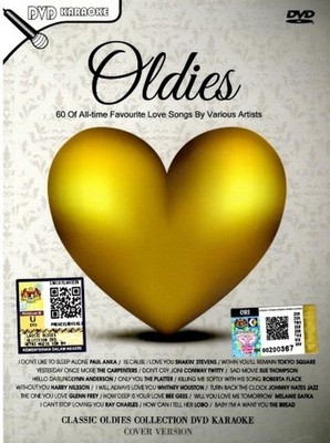 60 Classic Oldies Collection DVD Karaoke Cover Version Mitsingen