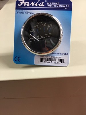 Faria Marine Instruments Volt Meter Chesapeake CSSB 13705