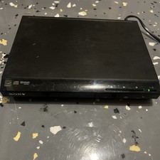 Sony DVP-SR201P DVD Player Tested Works Prog Scan 480p USB RCA 5W 2012 No Remote