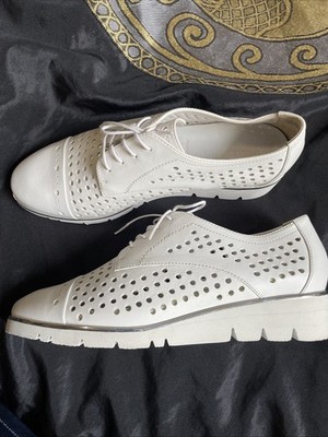 Gerry Weber Schuhe Halbschuhe Schnürschuhe Leder Damen Gr 38