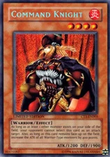 Heavy Play x 1 Command Knight - CT1-EN003 - Secret Rare - Limited Edition CT1 Co