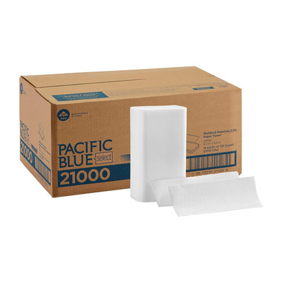 Pacific Blue Select Multifold Premium 2-Ply Paper Towels (Previously Branded Sig