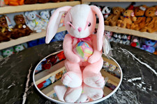 TY Beanie Baby - Eggerton the Pink Bunny | Tush Tag Wear | Vintage | Rare