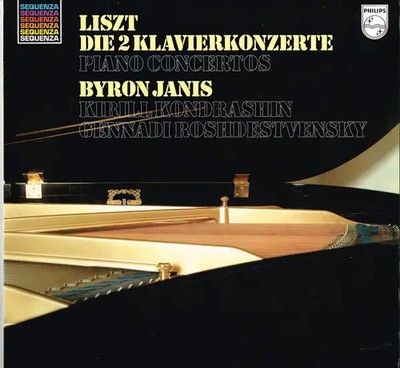 Liszt Die 2 Klavierkonzerte NEAR MINT Philips Vinyl LP