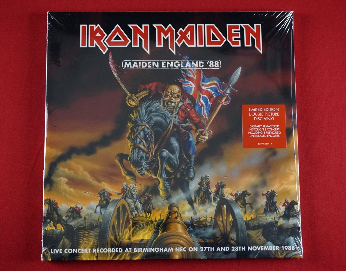 Iron Maiden Maiden England '88 Limited Edition 2 Picture Disc