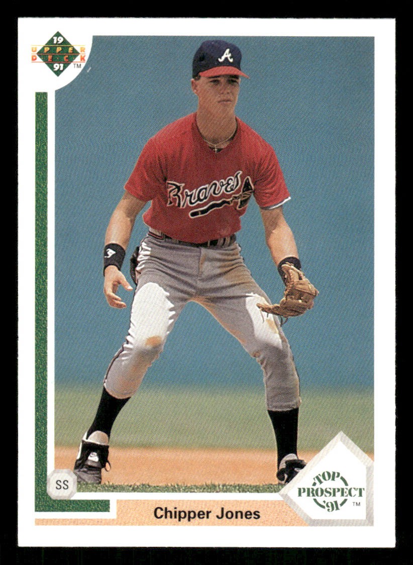 1991 Upper Deck #55 Chipper Jones