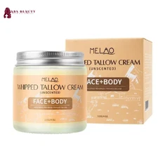 MELAO Whipped Tallow Cream Grassfed Face & Body cream Unscented