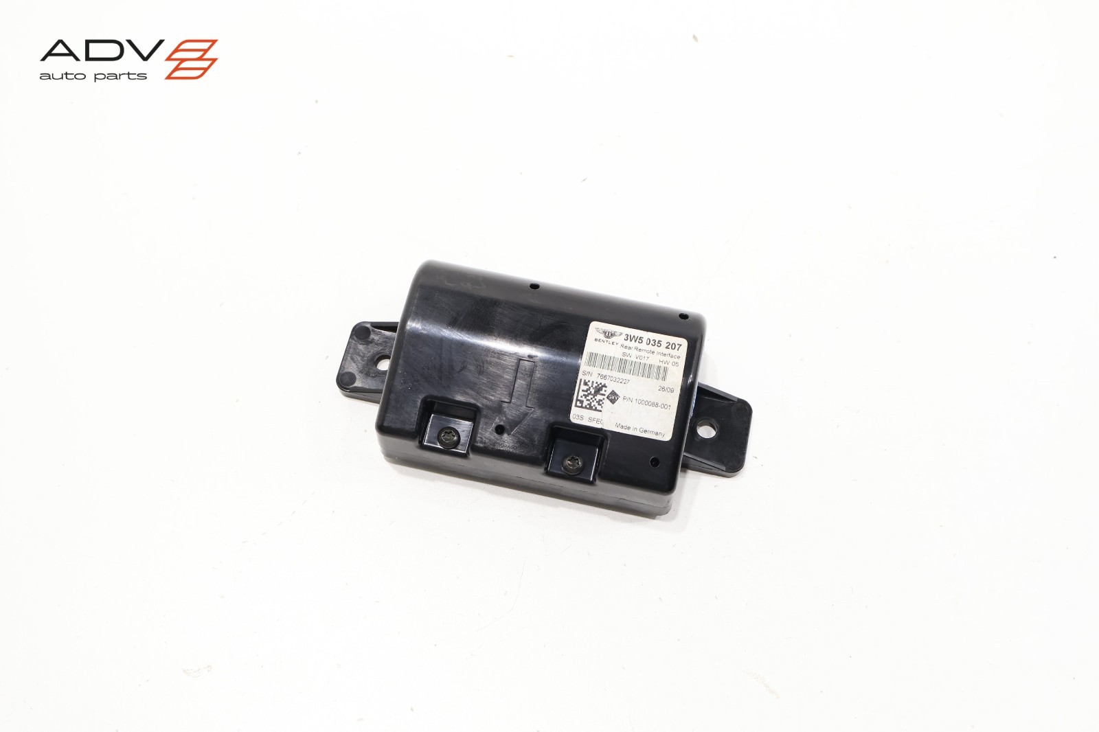 2009-12 BENTLEY CONTINENTAL RADIO RECEIVER INFOTAINMENT CONTROL MODULE UNIT OEM