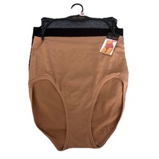 PRIMA VALENTINA Women's 3 Pack Panties Briefs 16022 Seamless One Size New