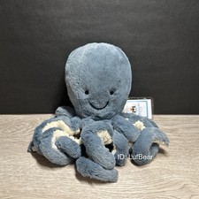 AUTHENTIC❗️Jellycat LITTLE Storm octopus- NWT Retired- SHIPS SAME DAY!