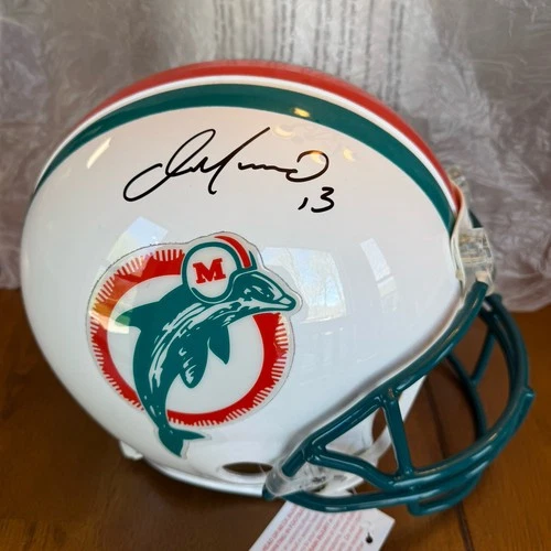 Dan Marino Signed Autographed Full Size Authentic Helmet Fanatics COA