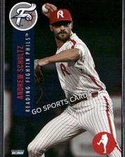 2025 Reading Fightin Phils 2nd Andrew Schultz RC Rookie Phillies Minor League