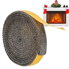 Wood Stove Replacement Gasket Self-Adhesive Fiberglass Rope Fireplace Tape Seal