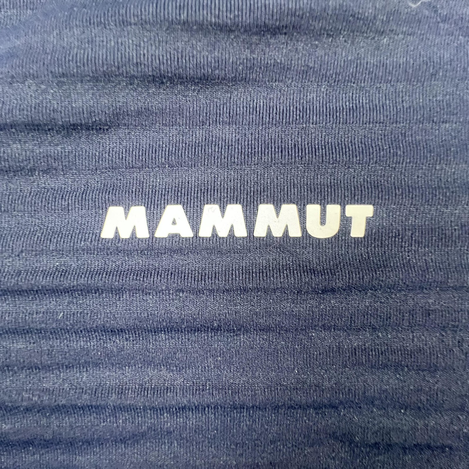 Mammut Aconcagua Jacket Womens Small Blue Hooded Full Zip Fleece Midlayer Logo