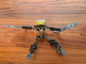 Lego #8618 Bionicle Rorzakh 100% Complete With Instructions & Disk 685!!
