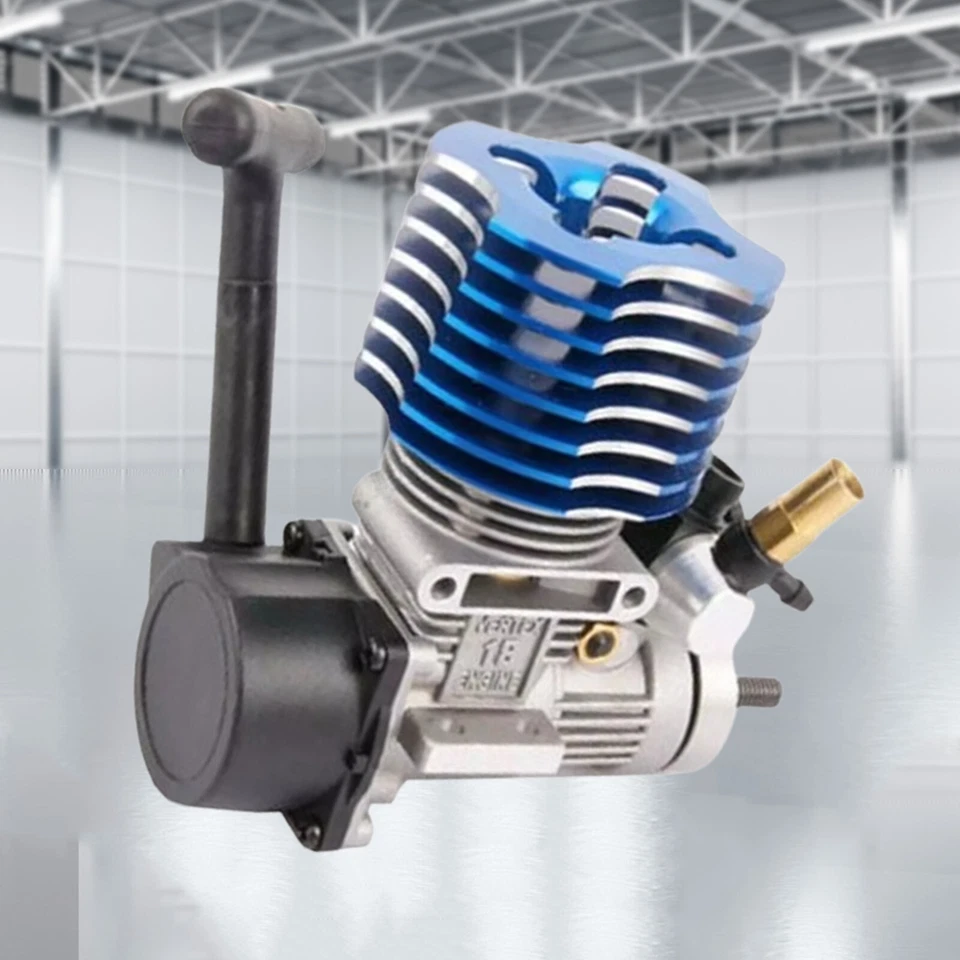 02060 VX18 Engine 2.74cc 1.0hp Pull Starter for F 1/10 RC Nitro Car Buggy RedcCp - Image 2 of 4