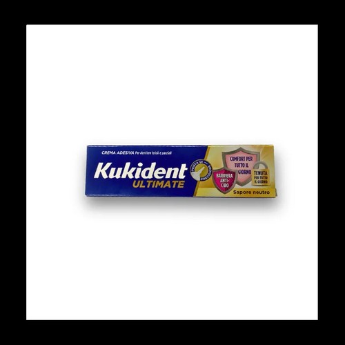 kukident Ultimate Neutro 40gr (3 Pezzi) - Foto 3 di 6