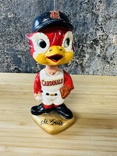 St. Louis Cardinals Vintage Fredbird Fred Bird Mascot Bobblehead 1960’s Japan