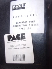 Pace 8883-2111-P10  Filter Mini Fumex BENCHTOP EXHAUSTER A93 PK OF 10