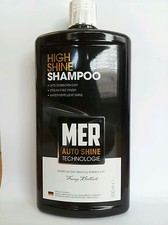 MER High Shine Car Shampoo 500ml Glossy Streak free Finish Water Repellent 